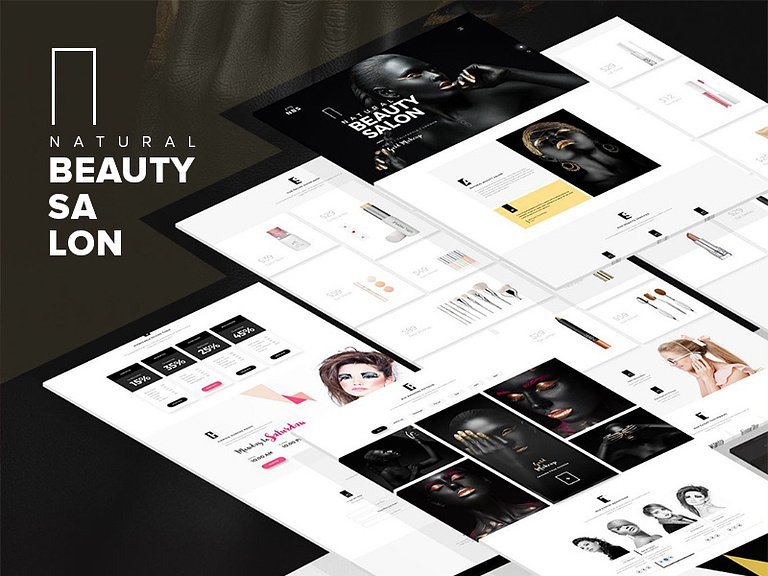 Beauty Salon Website Design London, UK