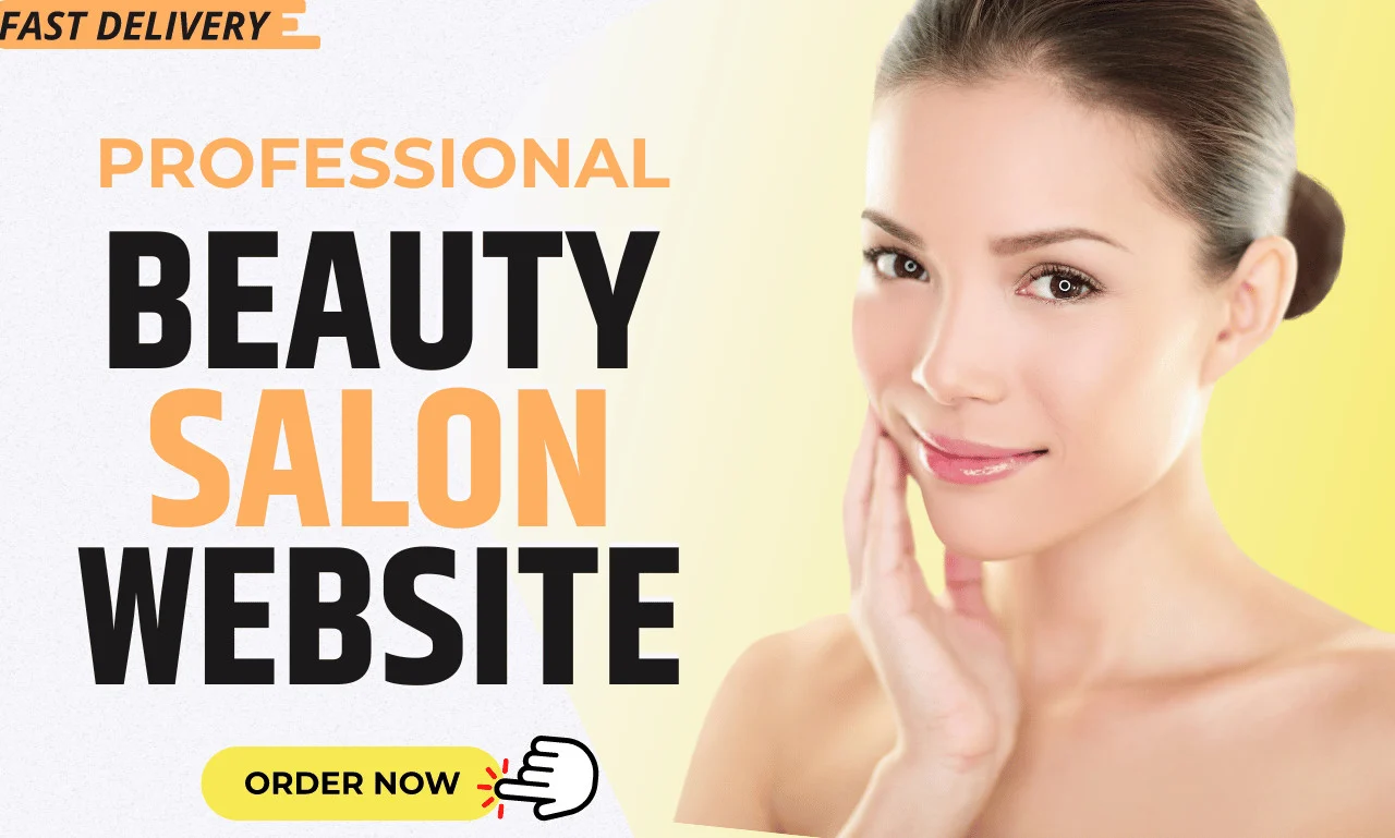 Professional Beauty Salon Website Design in London, UK