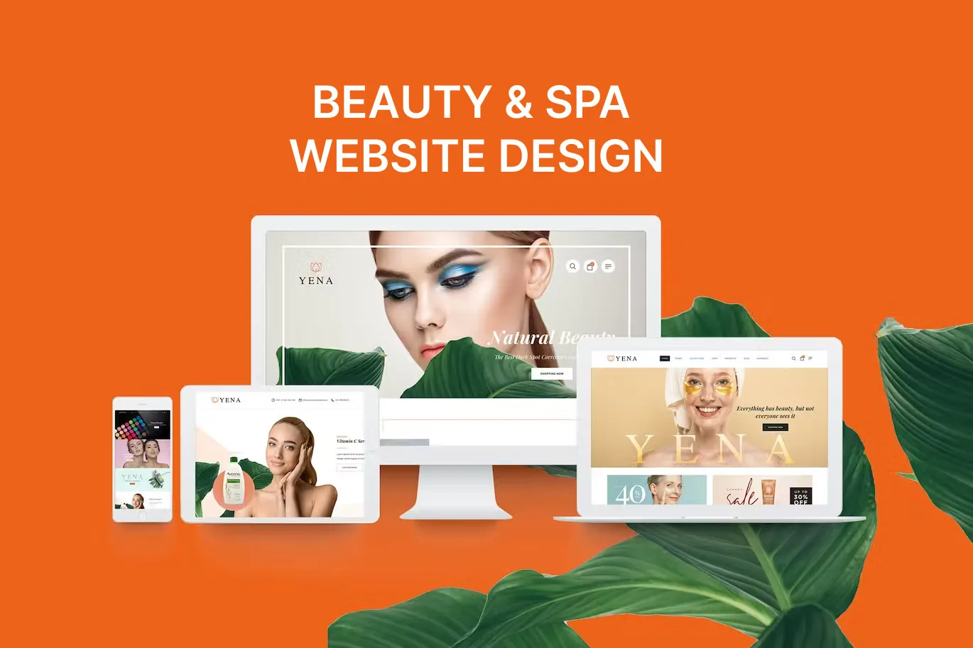 Beauty Salon Website Design London, UK