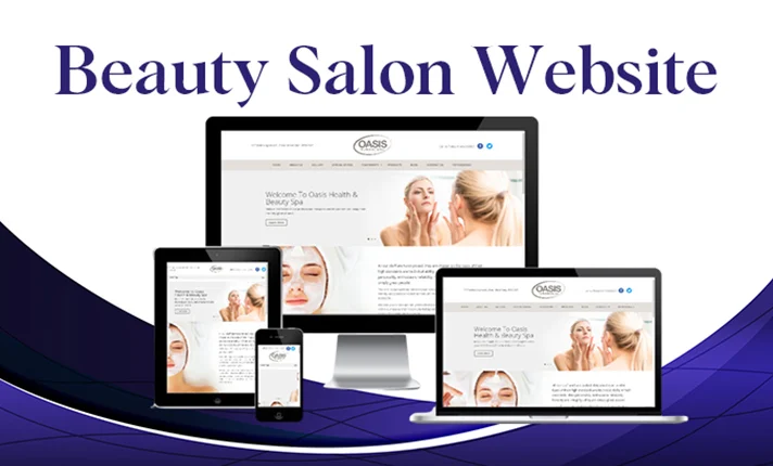 Professional Beauty Salon Website Design in London, UK